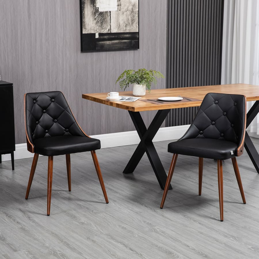 Conjunto de 2 Cadeiras de Sala de Jantar