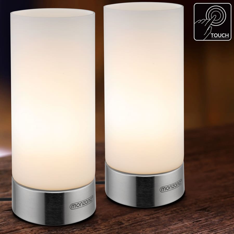 Conjunto de 2 candeeiro de mesa com função tátil Lumo 25,5 x 10