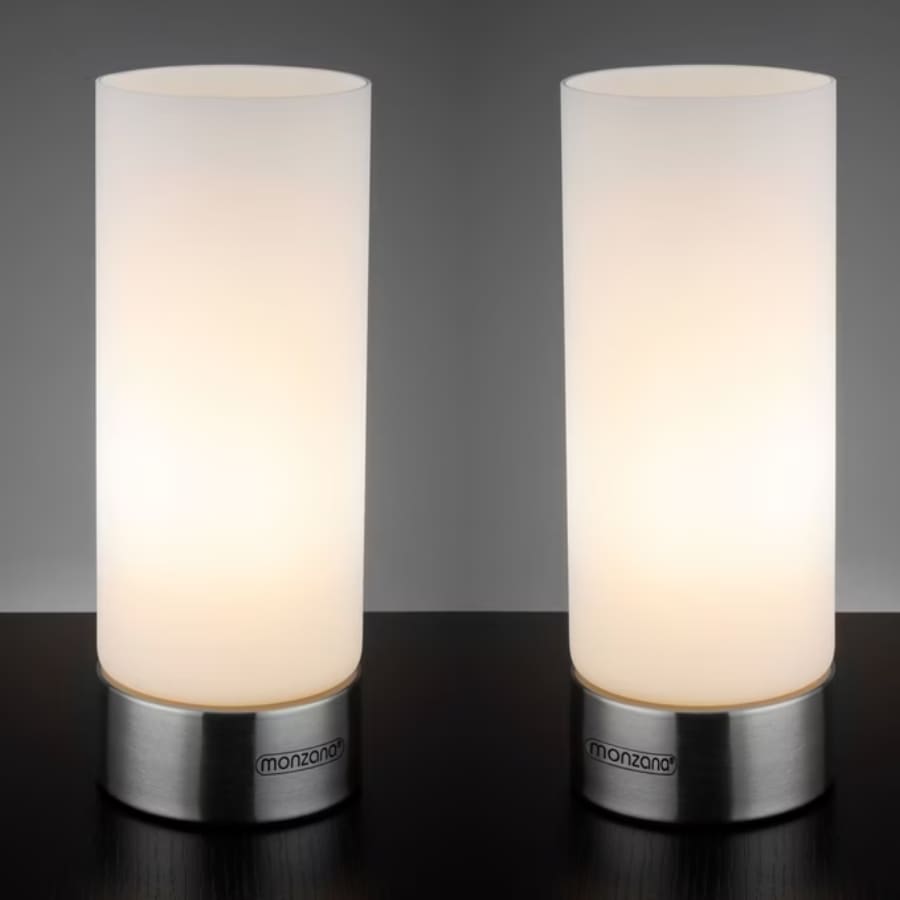 Conjunto de 2 candeeiro de mesa com função tátil Lumo 25,5 x 10