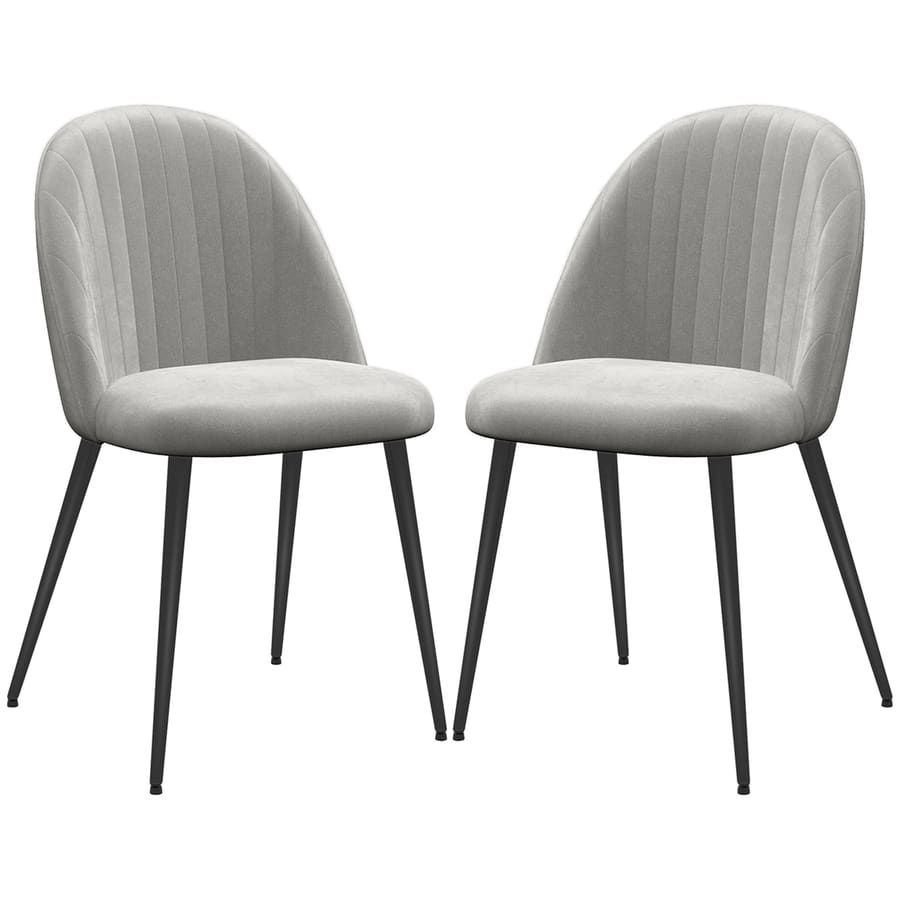 Conjunto de 4 Cadeiras de Sala de Jantar Modernas