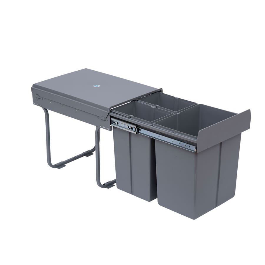 Cubos de Lixo para Cozinha com 3 recipientes de Reciclagem