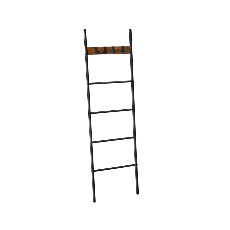 Escada para toalhas de estilo industrial com ganchos 44 x 160