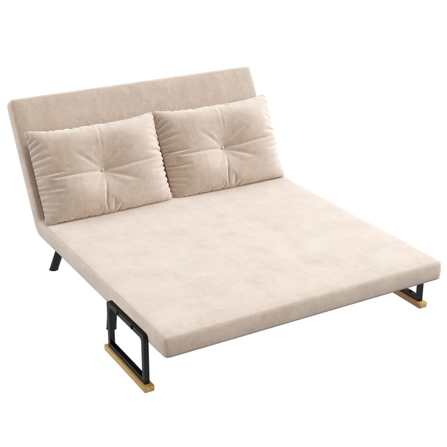Sofá Cama Sofá Convertível em Cama de 2 Lugares Dobrável
